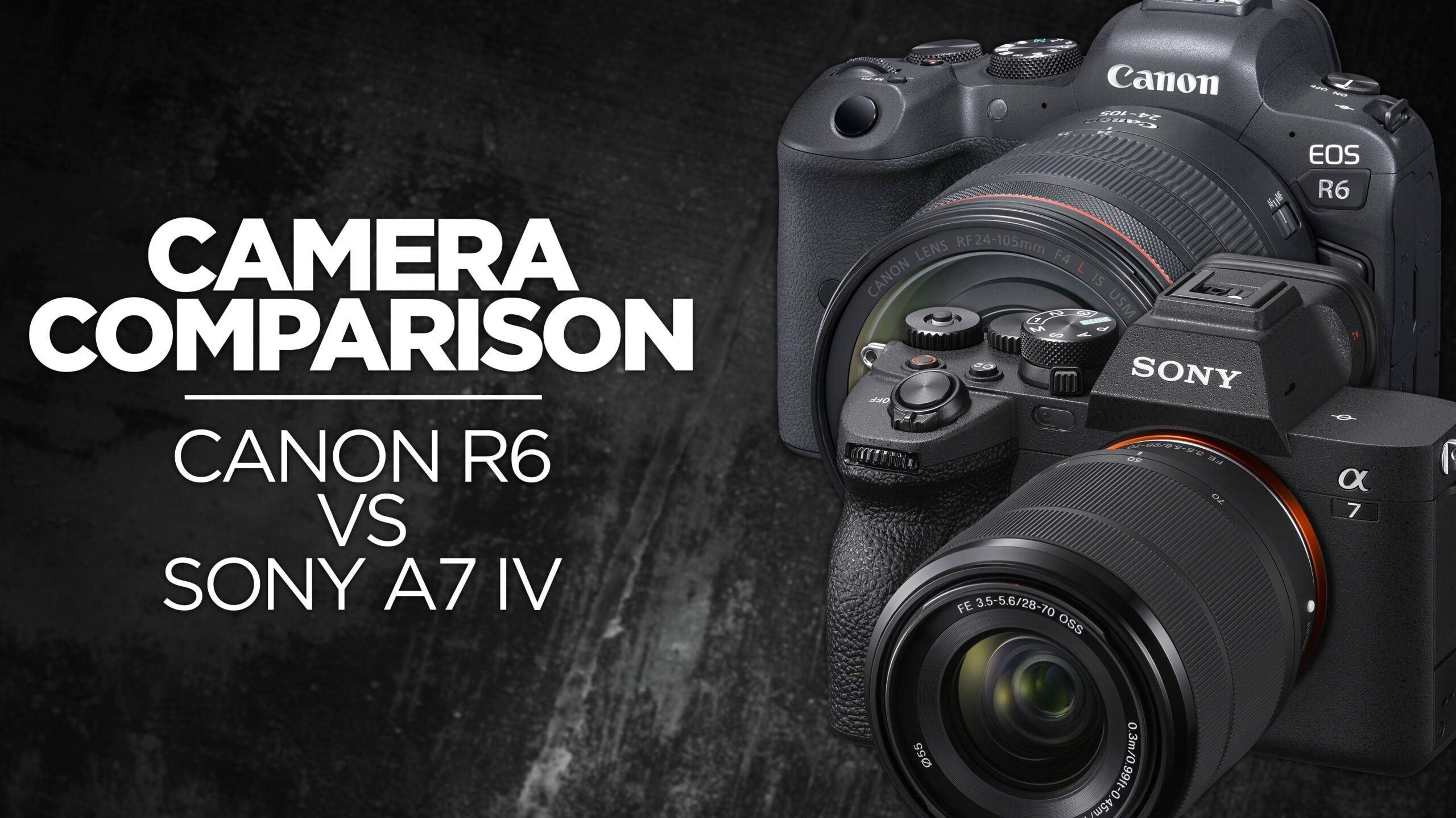 Canon EOS R6 vs Sony a7 IV